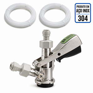 Conjunto Extrator para Câmara Fria – Tipo S 100% Aço Inox + DMfit 3/8"
