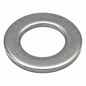 Arruela Lisa Furo 1/2" em Aço Inox 304
