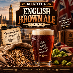 Kit Receita English Brown Ale – 20 Litros