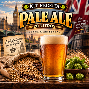 Kit Receita Pale Ale – 20 Litros