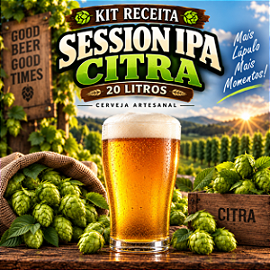 Kit Receita Session IPA Citra – 20 Litros