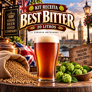 Kit Receita Best Bitter – 20 Litros