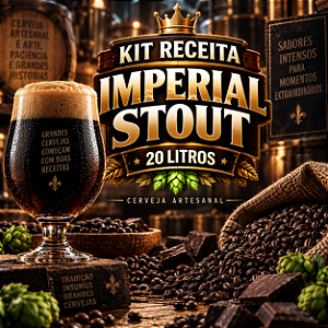 Kit Receita Imperial Stout – 20 Litros
