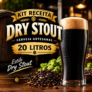Kit Receita Dry Stout – 20 Litros