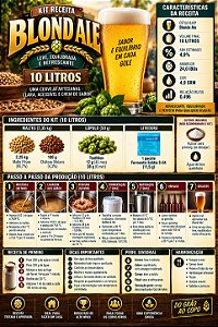 Kit Receita Blond Ale – 10 Litros