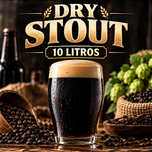 Kit Receita Dry Stout – 10 Litros