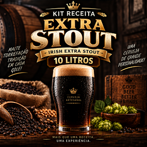 Kit Receita Extra Stout – 10 Litros