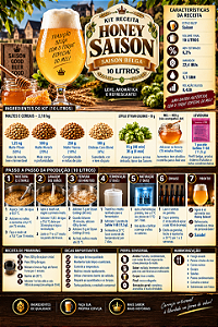 Kit Receita Honey Saison – 10 Litros