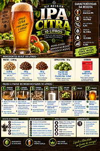 Kit Receita IPA Citra – 10 Litros