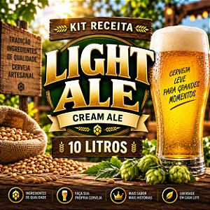 Kit Receita Light Ale – 10 Litros