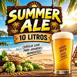 Kit Receitas Cerveja Artesanal Summer Ale – 10 Litros