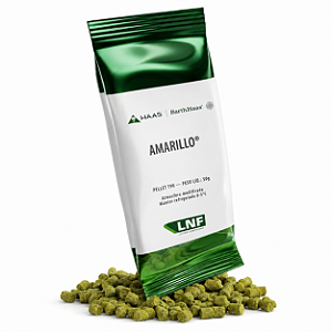 Lúpulo Amarillo® Barth Haas 50g Pellet T90 – Aroma Cítrico e Floral para IPA, APA e Dry Hop
