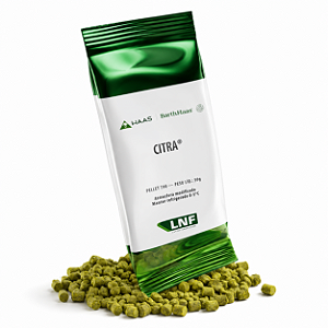 Lúpulo Citra® Barth Haas 50g Pellet T90 – Aroma Cítrico para IPA, APA, NEIPA e Dry Hop