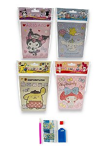 MINI KIT PINTURA DIAMANTE SANRIO NEW- 4 PEÇAS