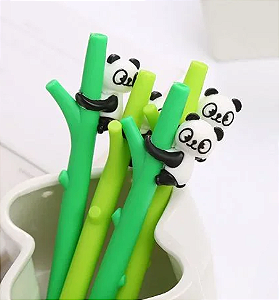 CANETA GEL PANDA BAMBU