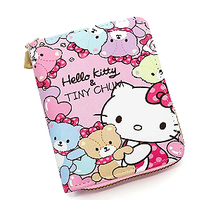 MINI CARTEIRA HELLO KITTY ZIPER  - URSINHOS