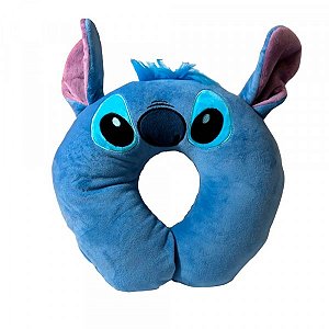 ALMOFADA DE PESCOÇO COM APLIQUE STITCH