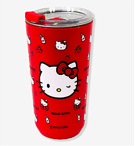 COPO TERMICO SKYE HELLO KITTY VERMELHO