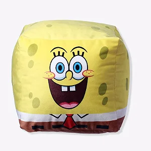Almofada Formato Cubo Bob Esponja