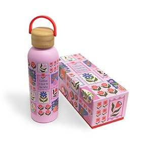 Garrafa Térmica - Fina Ideia - Selinhos 500ml aço inox