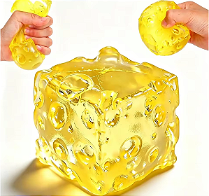 SQUISHY QUEIJO SILICONE - UNIDADE