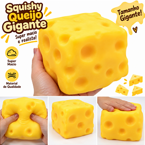 Squishy Queijo Gigante- un