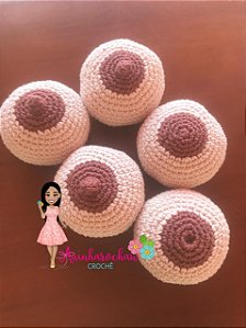Kit 5 Mamas Avulsas  Em Crochê