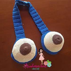 Colar De Mamas Em Crochê Uma Mama Com Ingurgitamento!