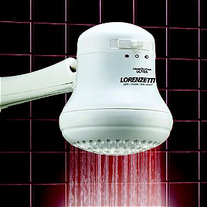Maxi Banho com Cano 220V 5500W, Lorenzetti, 7530299, Branco, Pequeno