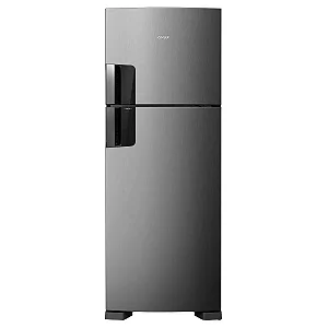 Geladeira Consul 2 Portas Duplex Frost Free 451 Litros Inox Crm53f 220v