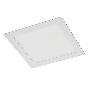 Painel de Embutir Quadrado 12W 6000K