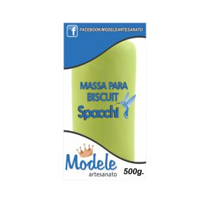Massa para Biscuit Modele 500g - Verde Pistache