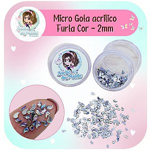 Micro Gota Acrilico 2mm x 4mm - Furta-Cor