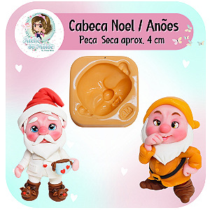 Cabeça Noel / Anões
