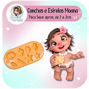 Conchas e Estrelas Moana
