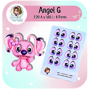 Olhos Resinados Angel - G