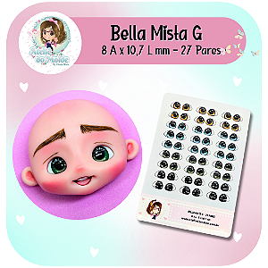Olhos Resinados Bella Mista - G