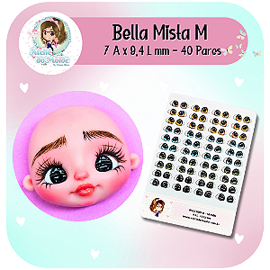 Olhos Resinados Bella Mista - M