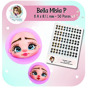 Olhos Resinados Bella Mista - P