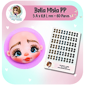 Olhos Resinados Bella Mista - PP