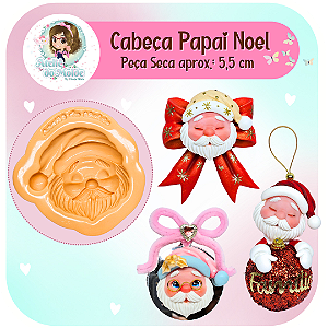 Cabeça Papai Noel