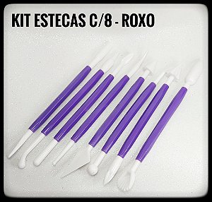 Kit Estecas c/ 8 peças