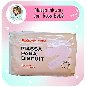 Massa Ink Way - Rosa Bebê