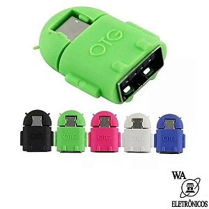 OTG (On The Go) Micro Usb V8 Otg Para Usb Celular / Tablet