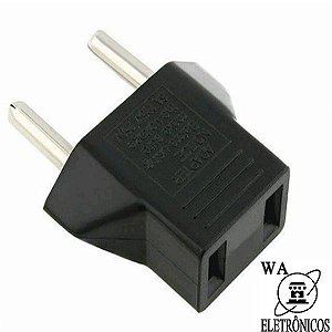 Conversor / Adaptador Tomada EUA para Tomada Europeia