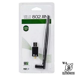Adaptador Wireless Usb Wifi 1200 mbps Lan B/g/n