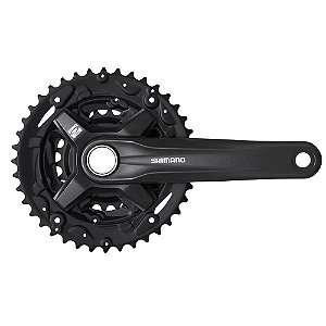 PEDIVELA SHIMANO ALTUS FC-MT210 40/30/22D 175MM INTEGRADO 9V COM MOV