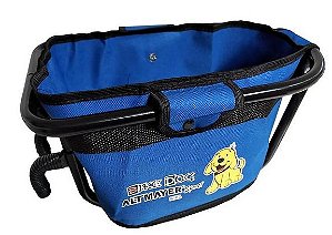 CADEIRINHA CESTINHA BIKE DOG DIANT P/BIC FIXAÇÃO GUIDÃO