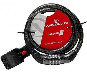 CADEADO 80CMX12MM ESPIRAL, SEGREDO, PTO