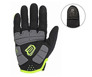 LUVA ASW ACTIVE AMARELO FLUO PRETO M